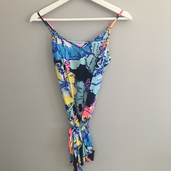 Lilly Pulitzer Pants - Lilly Pulitzer Deanna Tank Top Romper